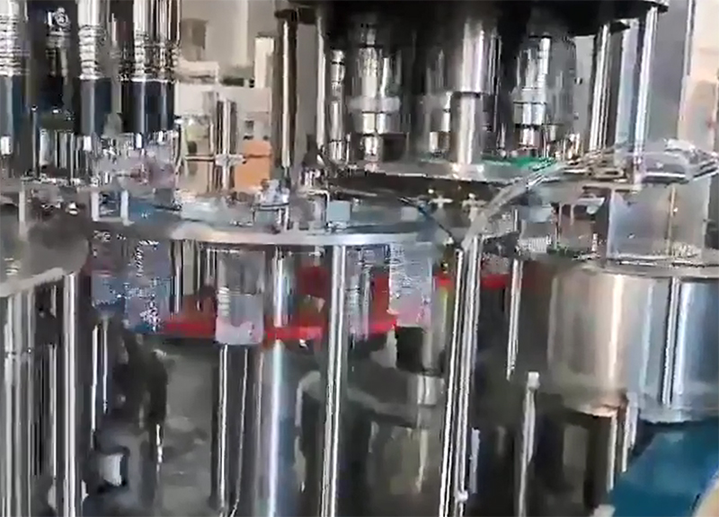 Bottled Water Production Video