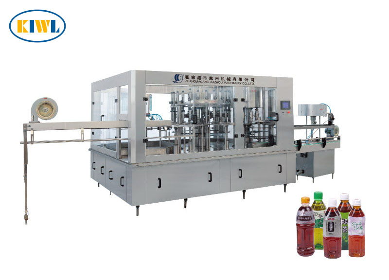 Hot filling juice filling line