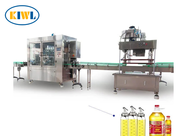 Edible oil filling line