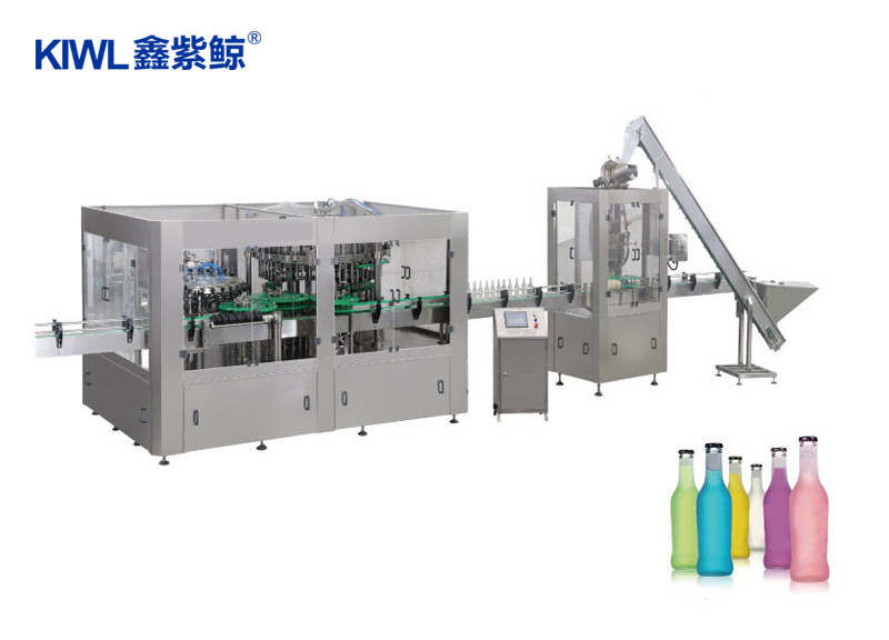 Cocktail filling line