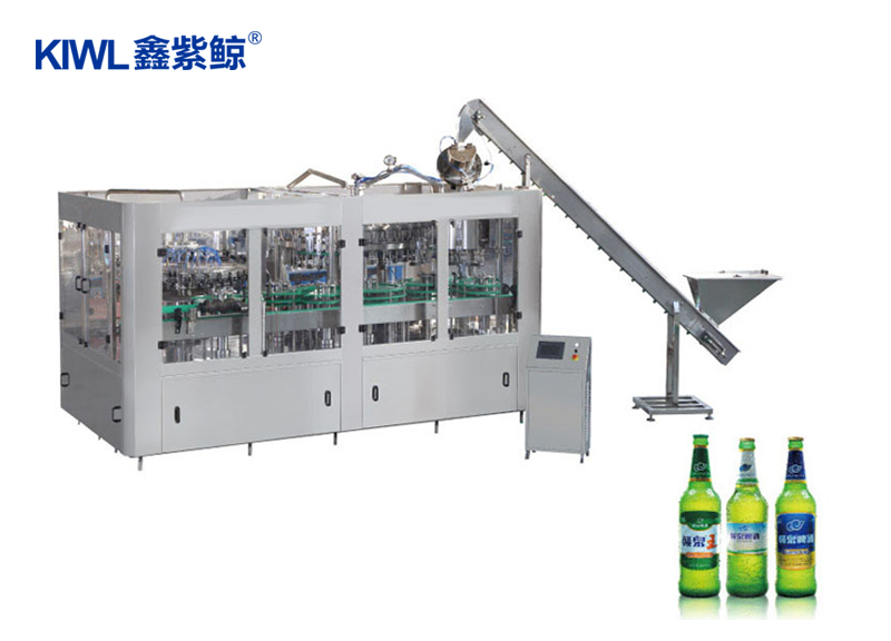 Beer filling line