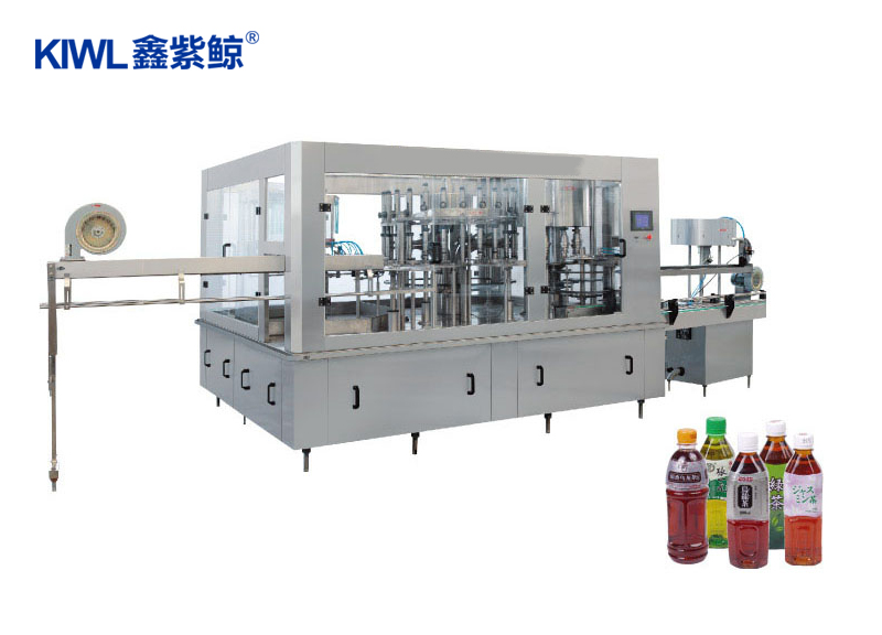 Hot filling juice filling line